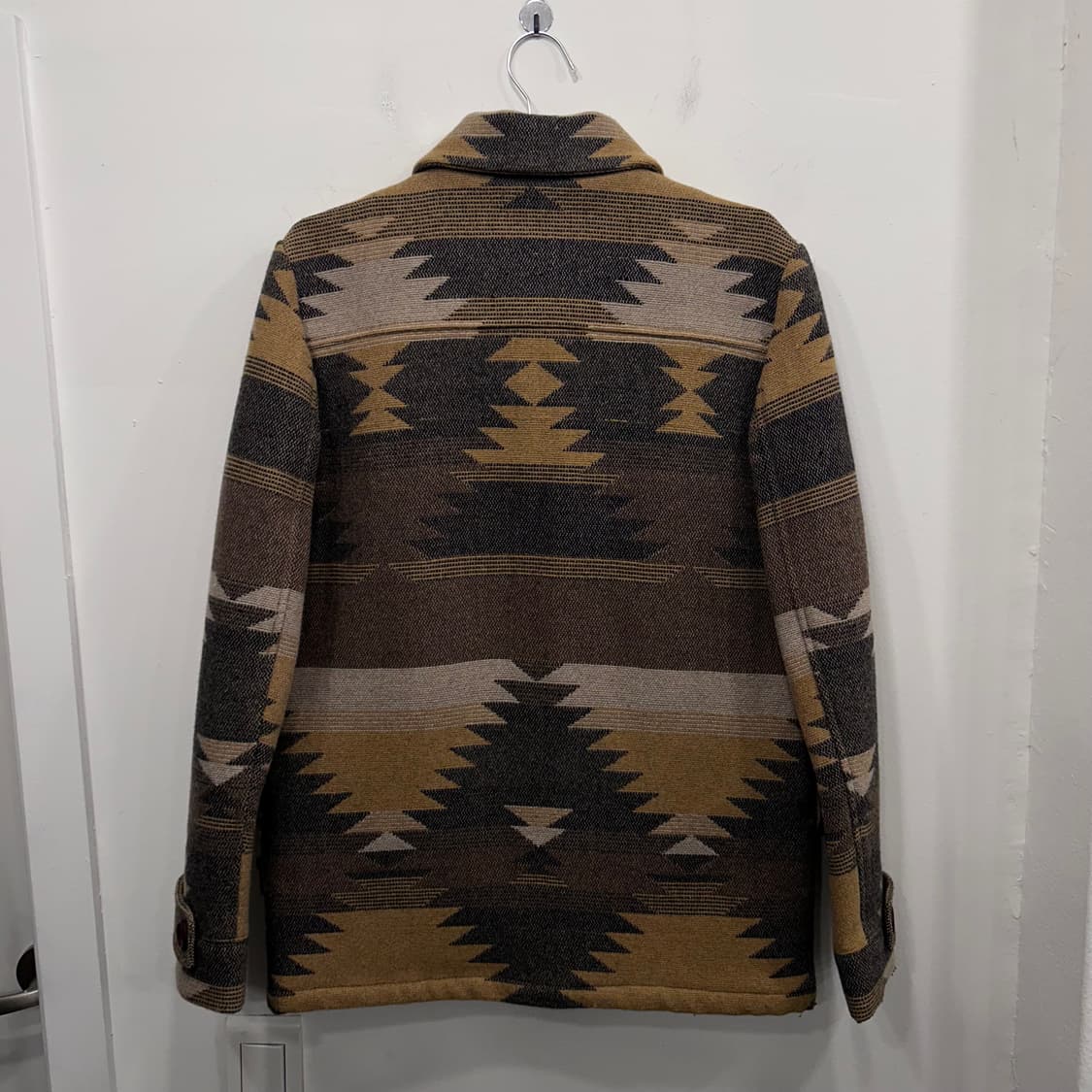 써스데이 아일랜드 보헤미안 나바호 패턴 울 자켓 상품이미지5