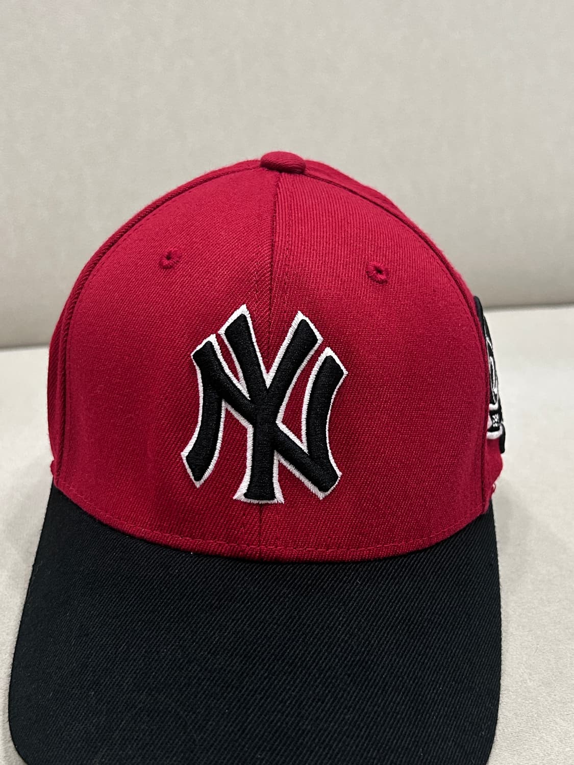 MLB 뉴욕 양키스 볼캡 모자 검빨 xs-s 상품이미지3