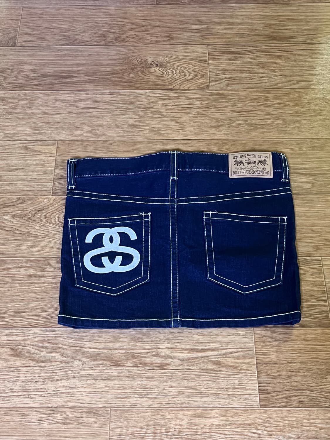 스투시 더블 링크 데님 스커트 상품이미지3