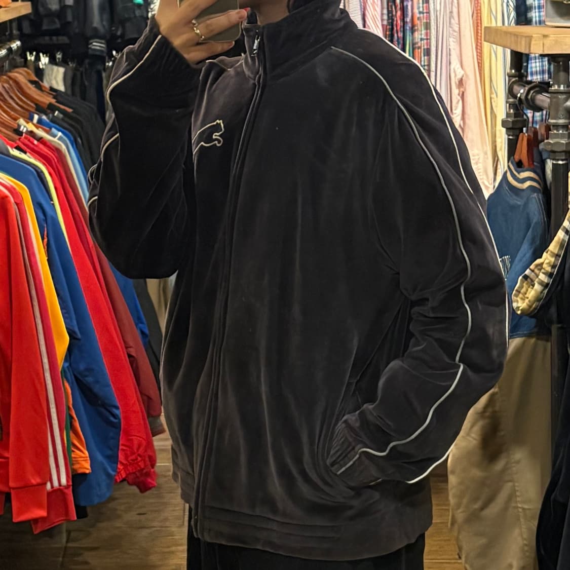 [HI] 푸마 벨벳져지 퍼플 상품이미지4