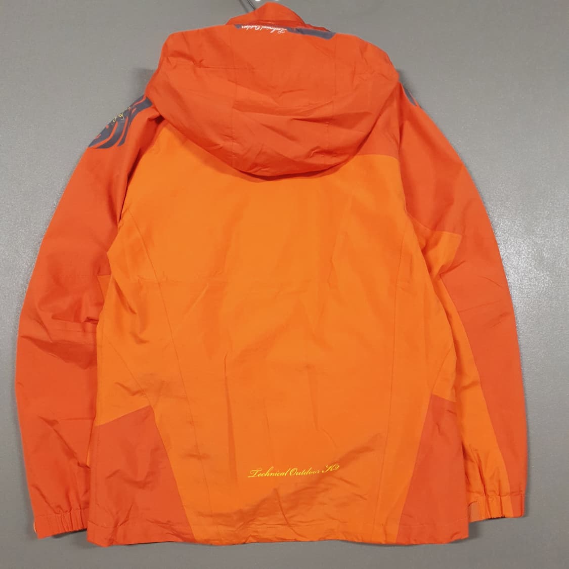여성 90) K2 고어텍스 고급 바람막이 집업 후드 마운틴 자켓 오렌지 상품이미지10