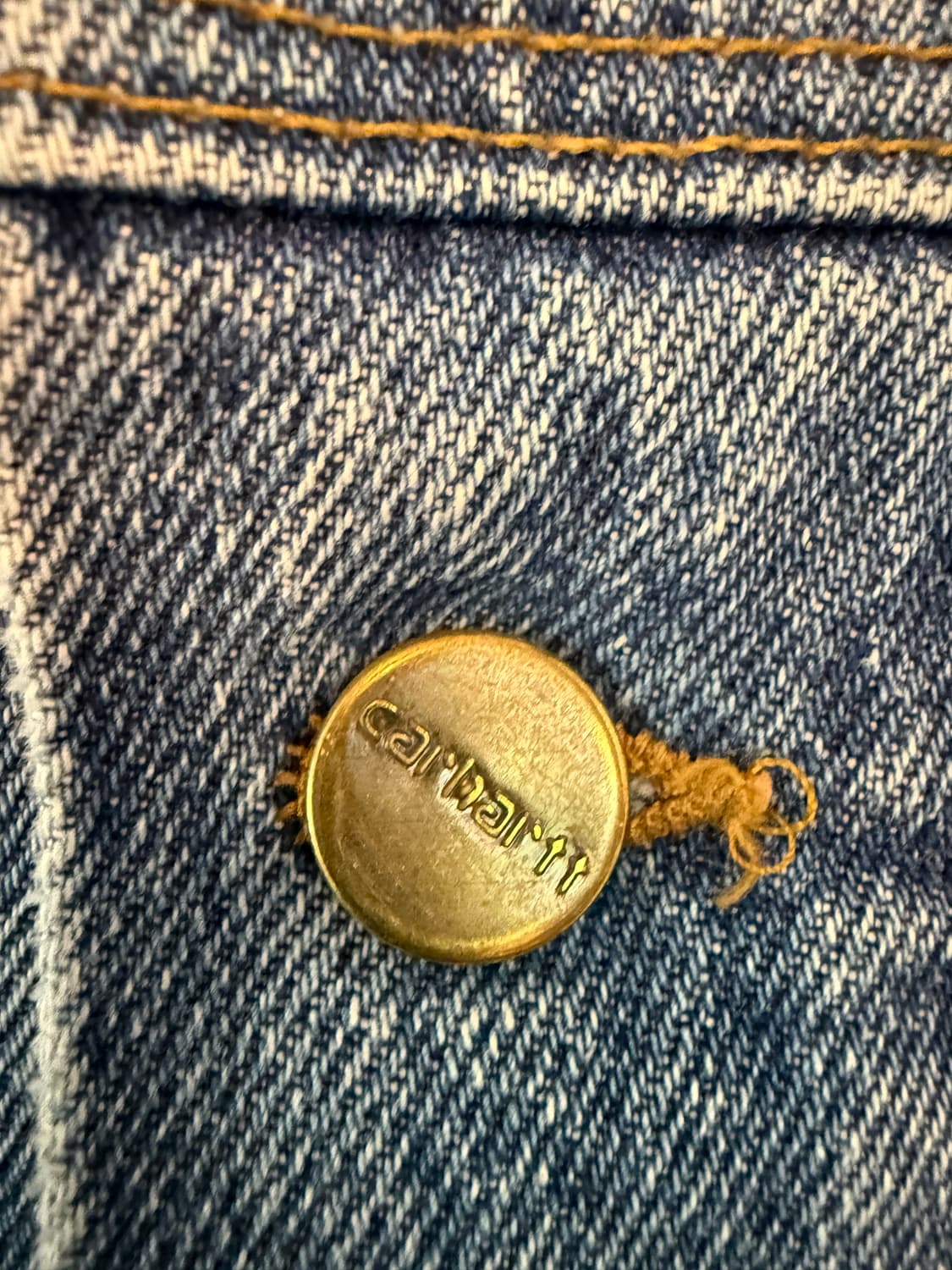  칼하트 80년대 오리지널 Denim jacket XL  상품이미지4