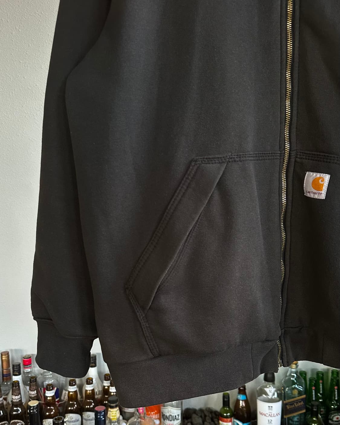 [L]칼하트 써멀 레인디펜더 루즈핏 후드집업 상품이미지5