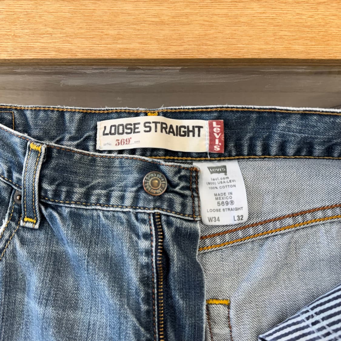 리바이스 569 루즈 스트레이트 진 (34)   상품이미지5