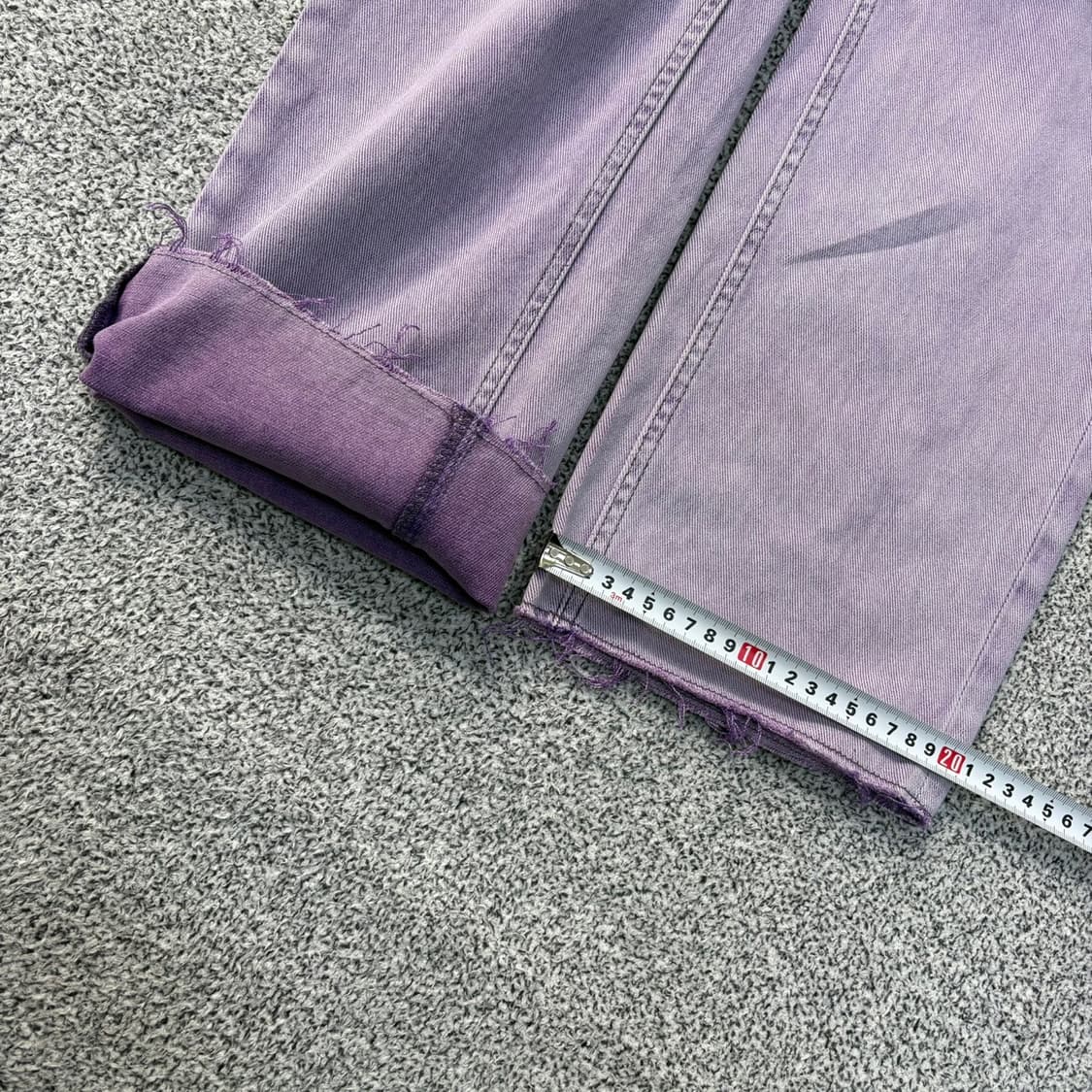 새상품 H&M 여성 피그먼트 데님 팬츠 0325J 상품이미지9