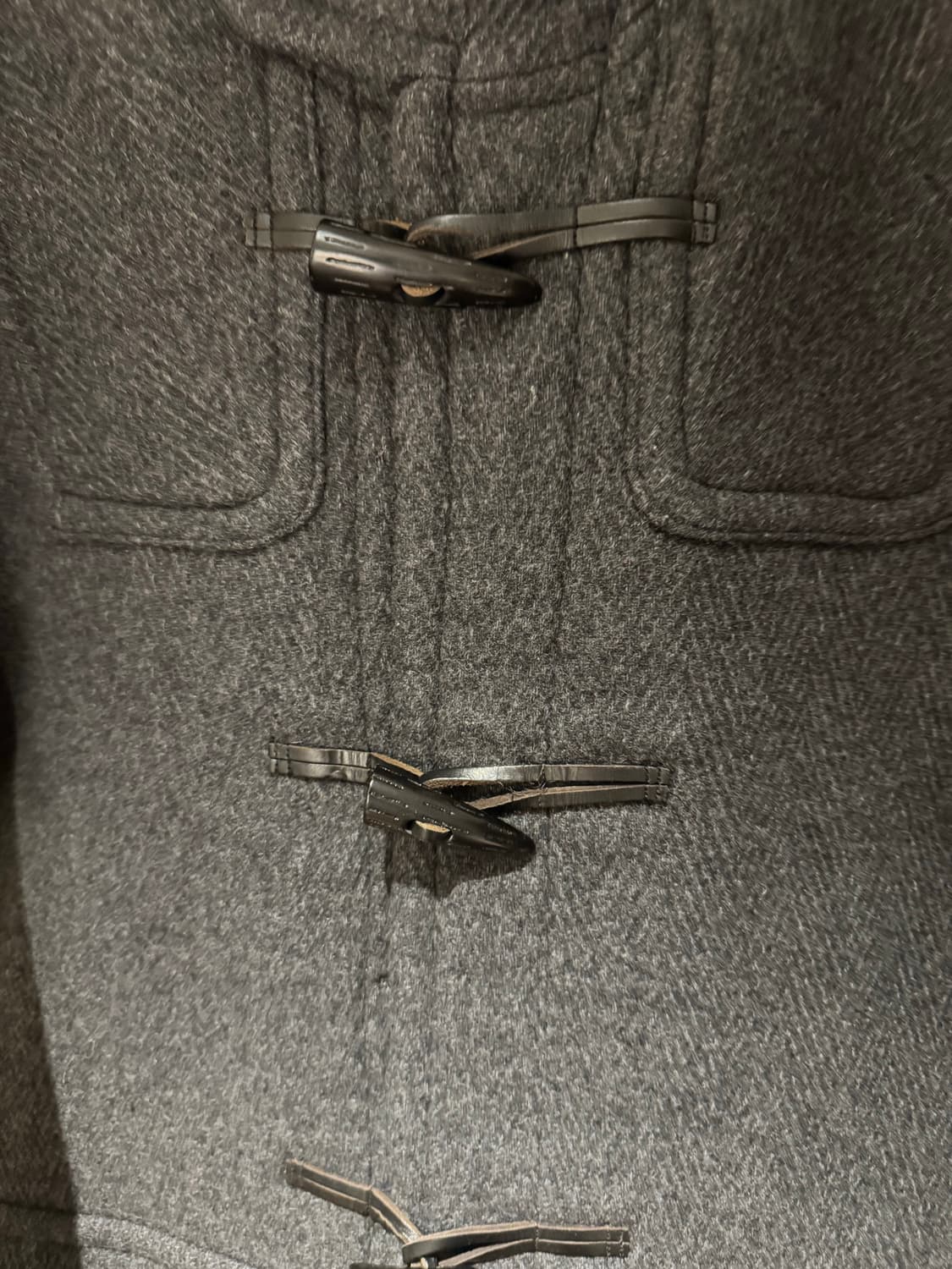 빈티지 헤링본 더플코트 상품이미지3