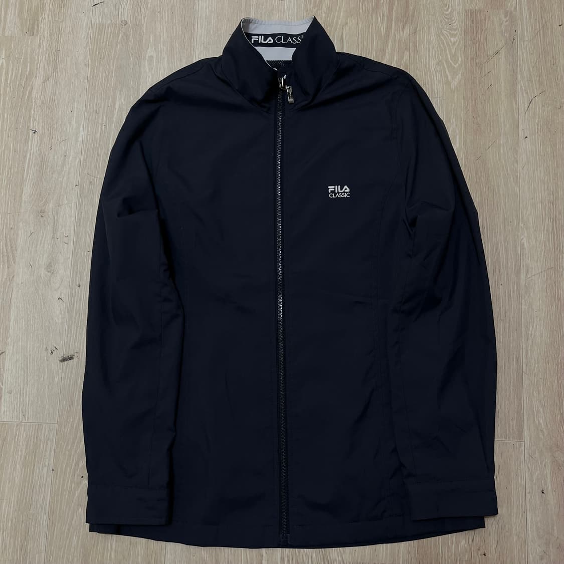 휠라 클래식 여성 바람막이 자켓 S/90 상품이미지1