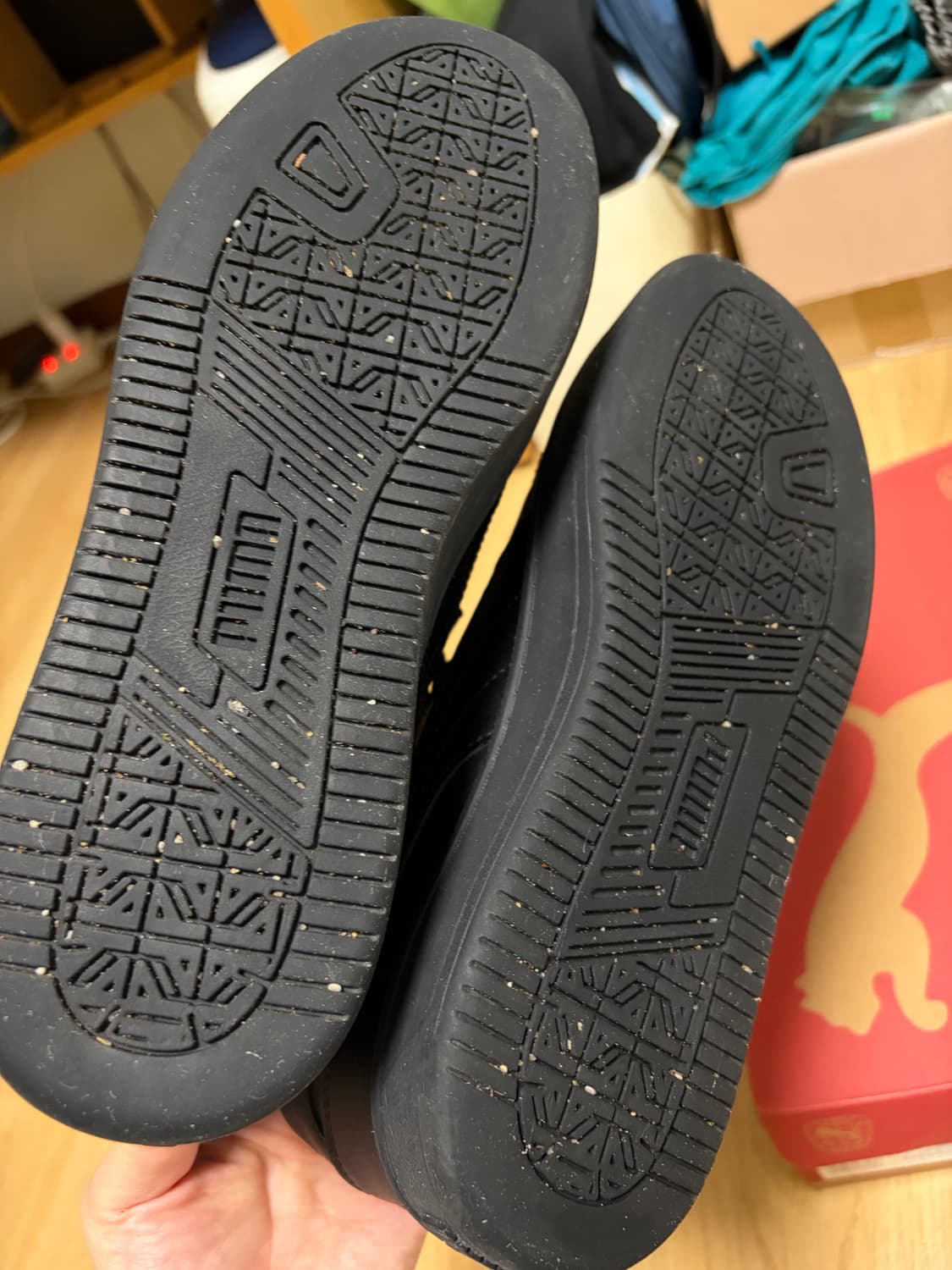 푸마 케이븐 2.0 스니커즈 블랙 쿨 다크 그레이 270mm 상품이미지5