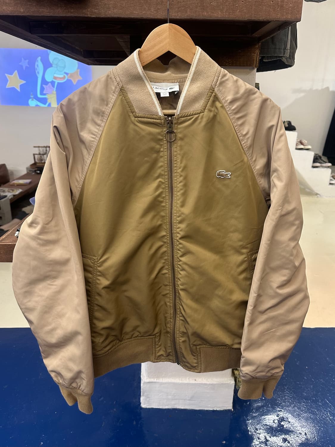 라코스테 베이지 양면 자켓 상품이미지3