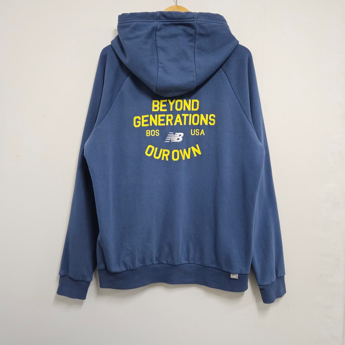 2XL 110 뉴발란스 블루 후드티 컨디션A 상품이미지3