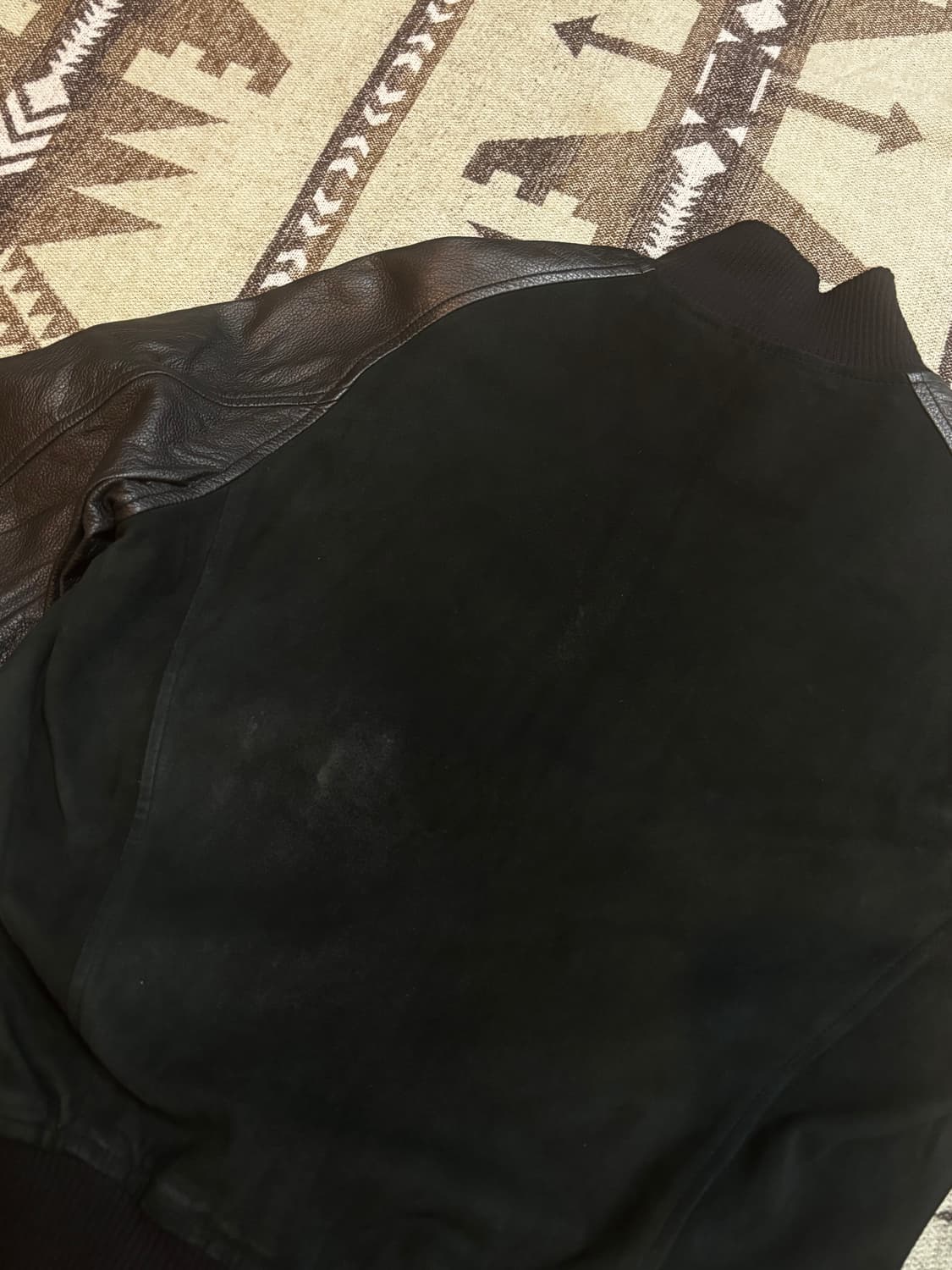 Journal Standard 레더 믹스 블루종 상품이미지10