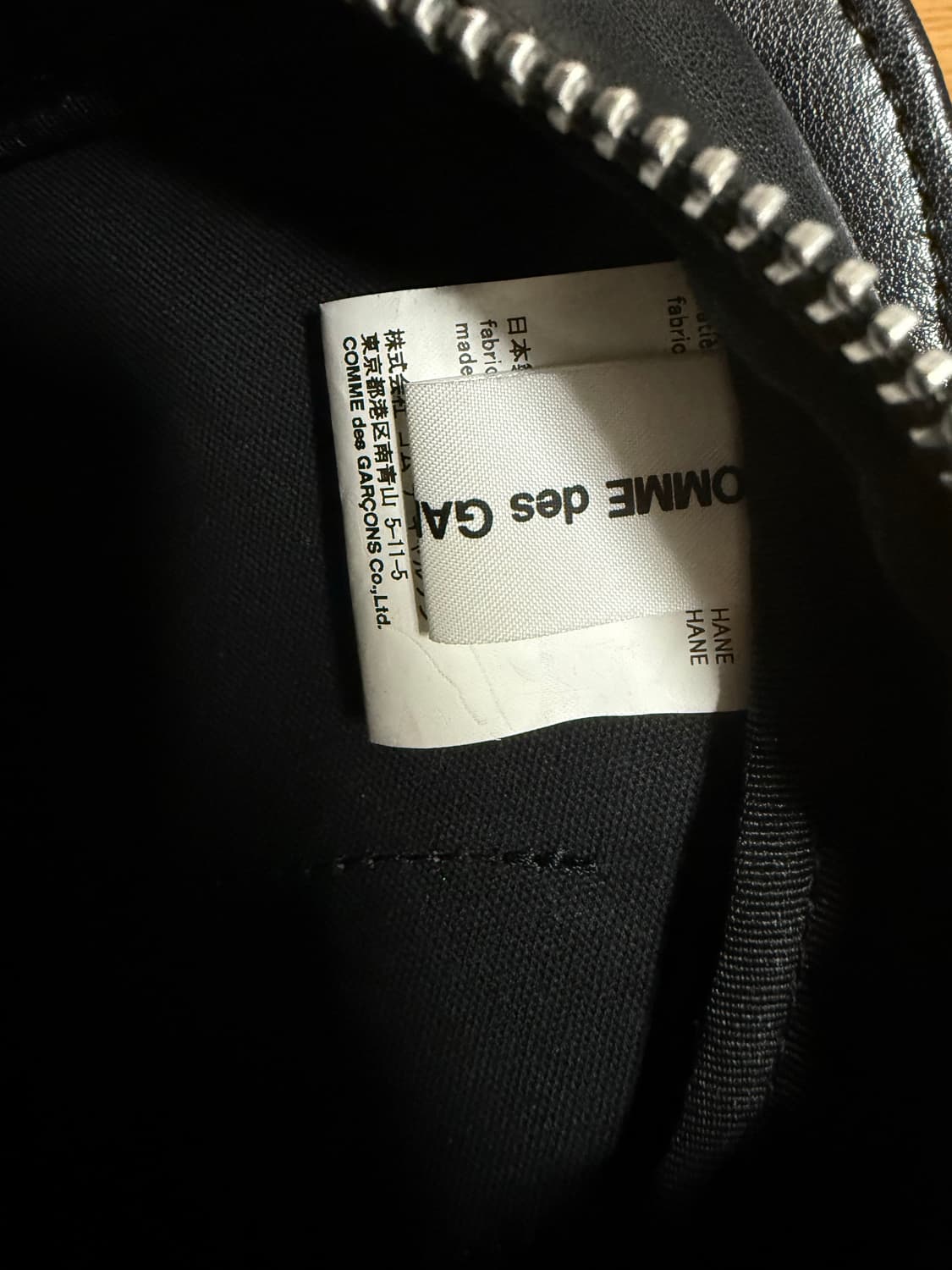 꼼데가르송 리본가방 블랙 상품이미지5