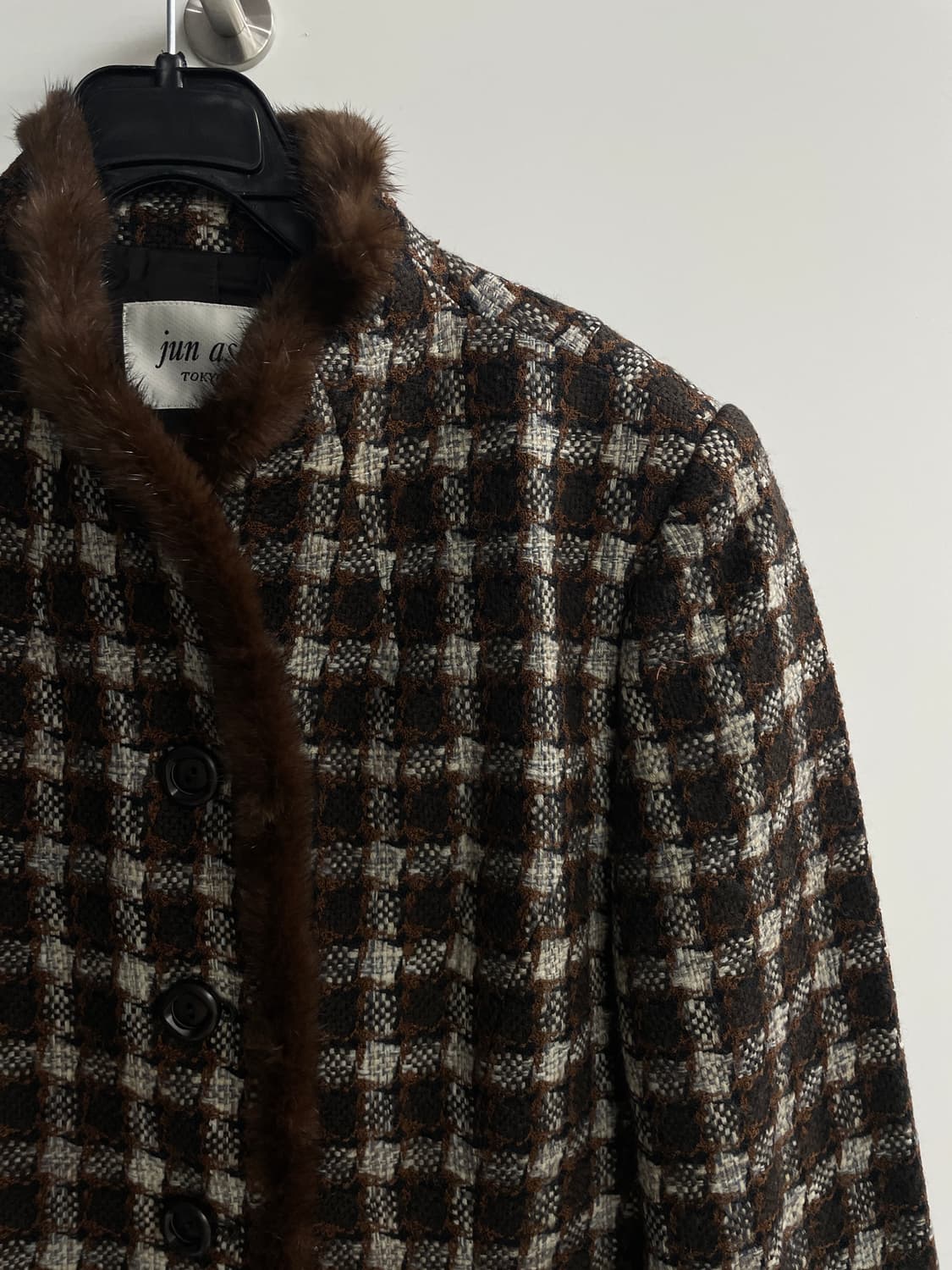 준아시다 밍크 양모 자켓 상품이미지2