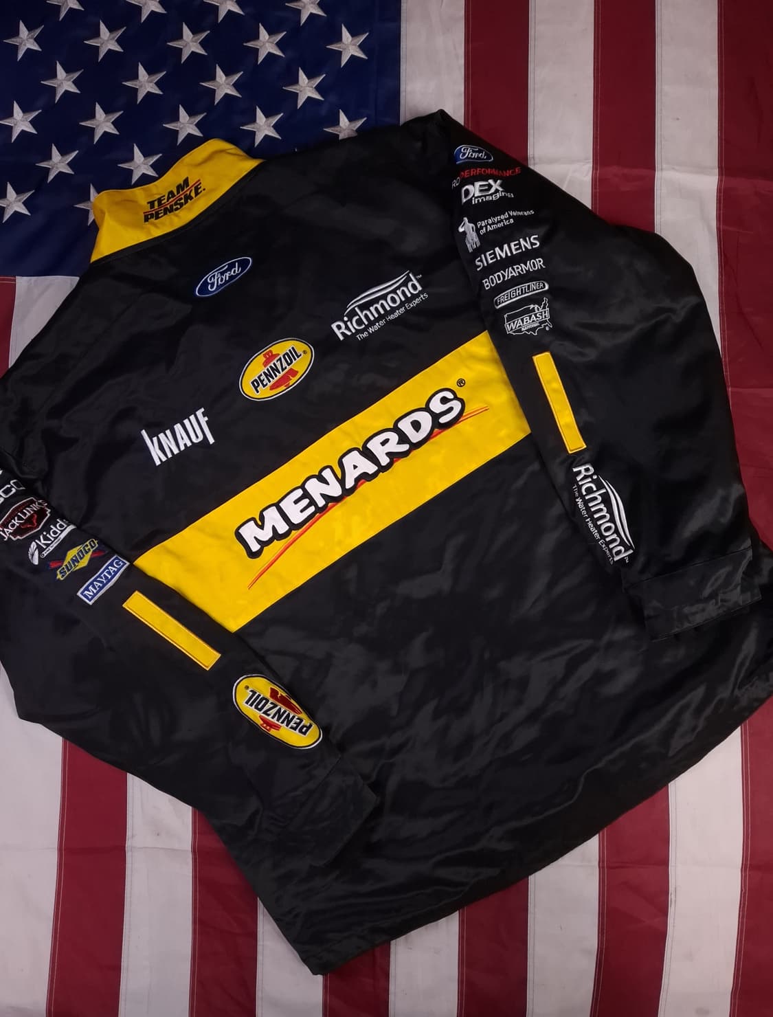 새제품급 팀 펜스키 Team Penske  오피셜 레이싱 자켓 상품이미지10