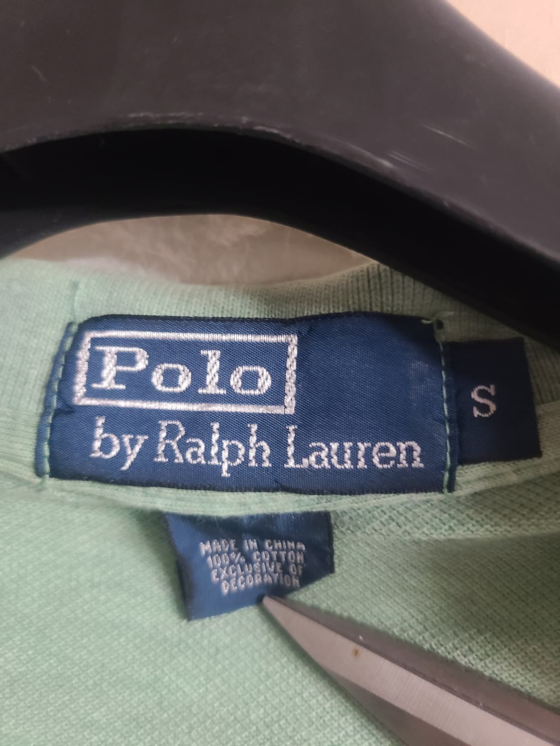 폴로 랄프로렌 민트색 반팔 카라티(실95) 상품이미지2