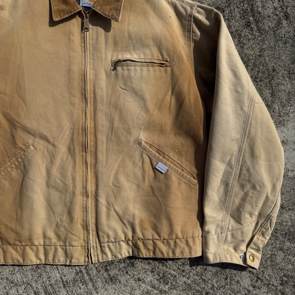 [L] 80s 100주년기념 Carhartt 칼하트 디트로이트 자켓 상품이미지6