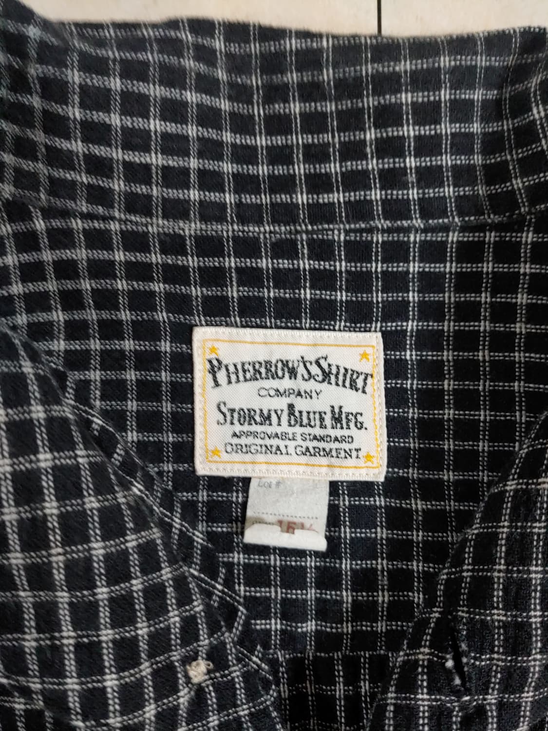 페로우즈 체크셔츠 상품이미지2