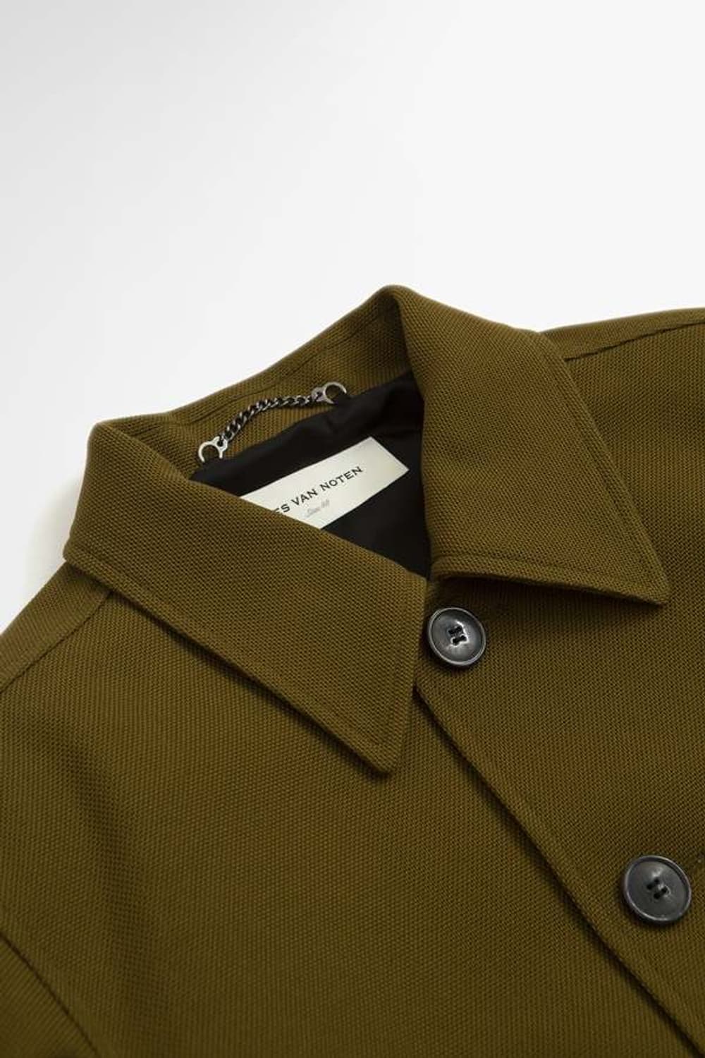 드리스 반 노튼 트윌 울 자켓 파워숄더 50 상품이미지3