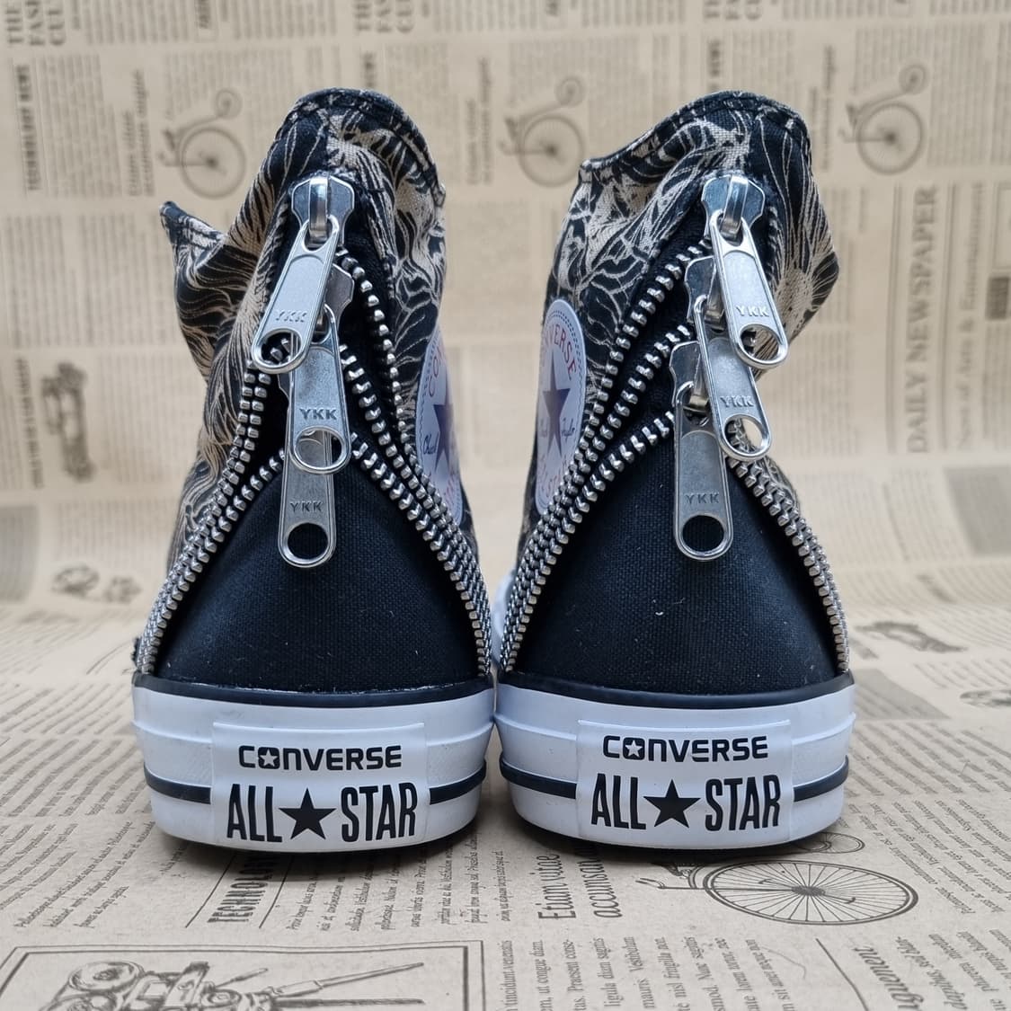 컨버스 척테일러 올스타 하이 블랙 245 상품이미지4