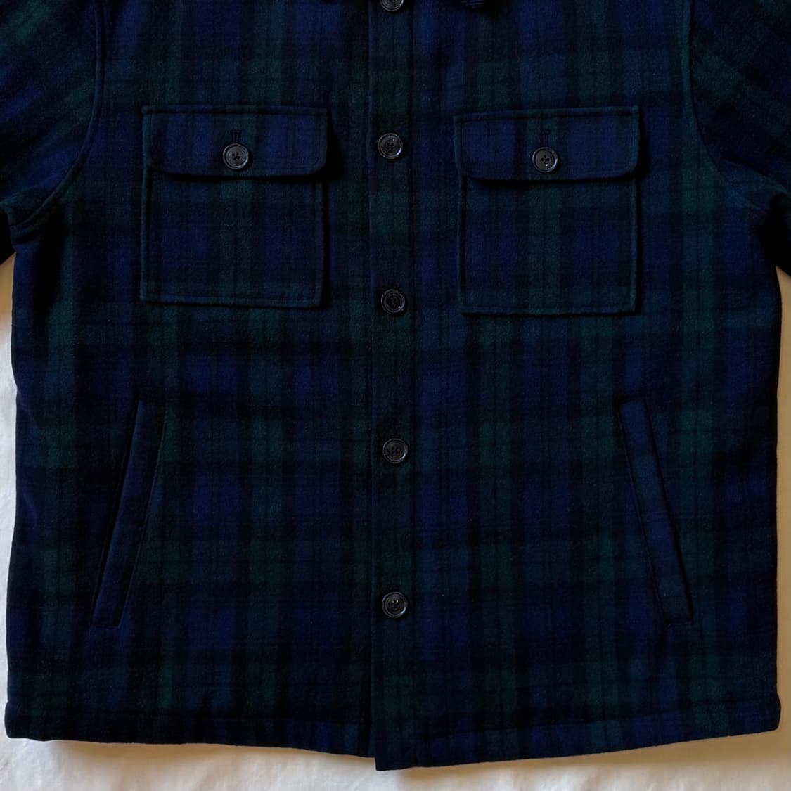 [102-105] Eddie Bauer 블랙와치 타탄 체크 자켓 상품이미지3