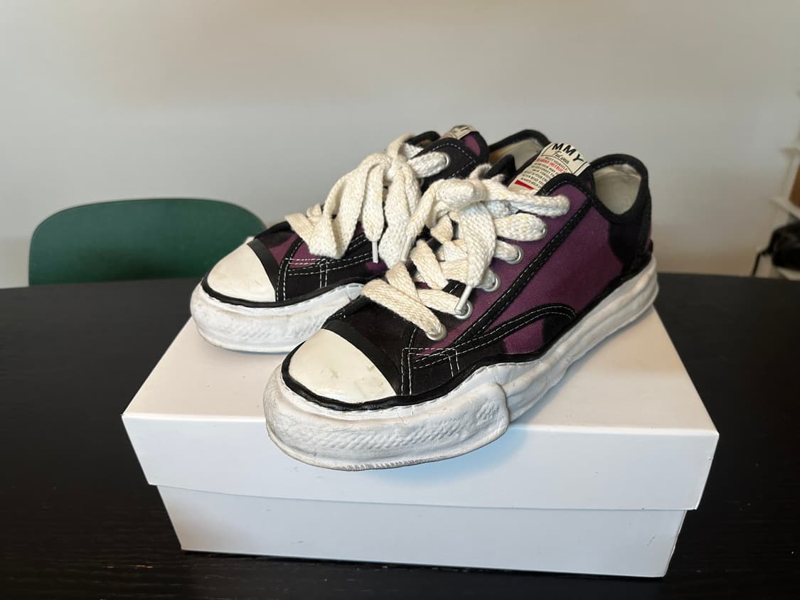 야스히로 피터슨 프린티드 퍼플 43사이즈 상품이미지1