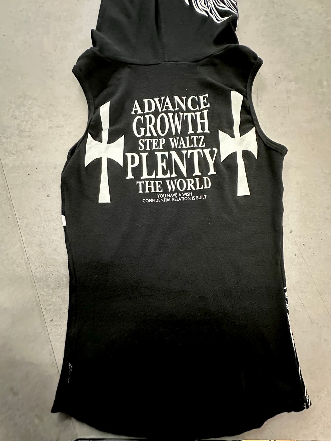 y2k 민소매후드 슬리브 상품이미지5