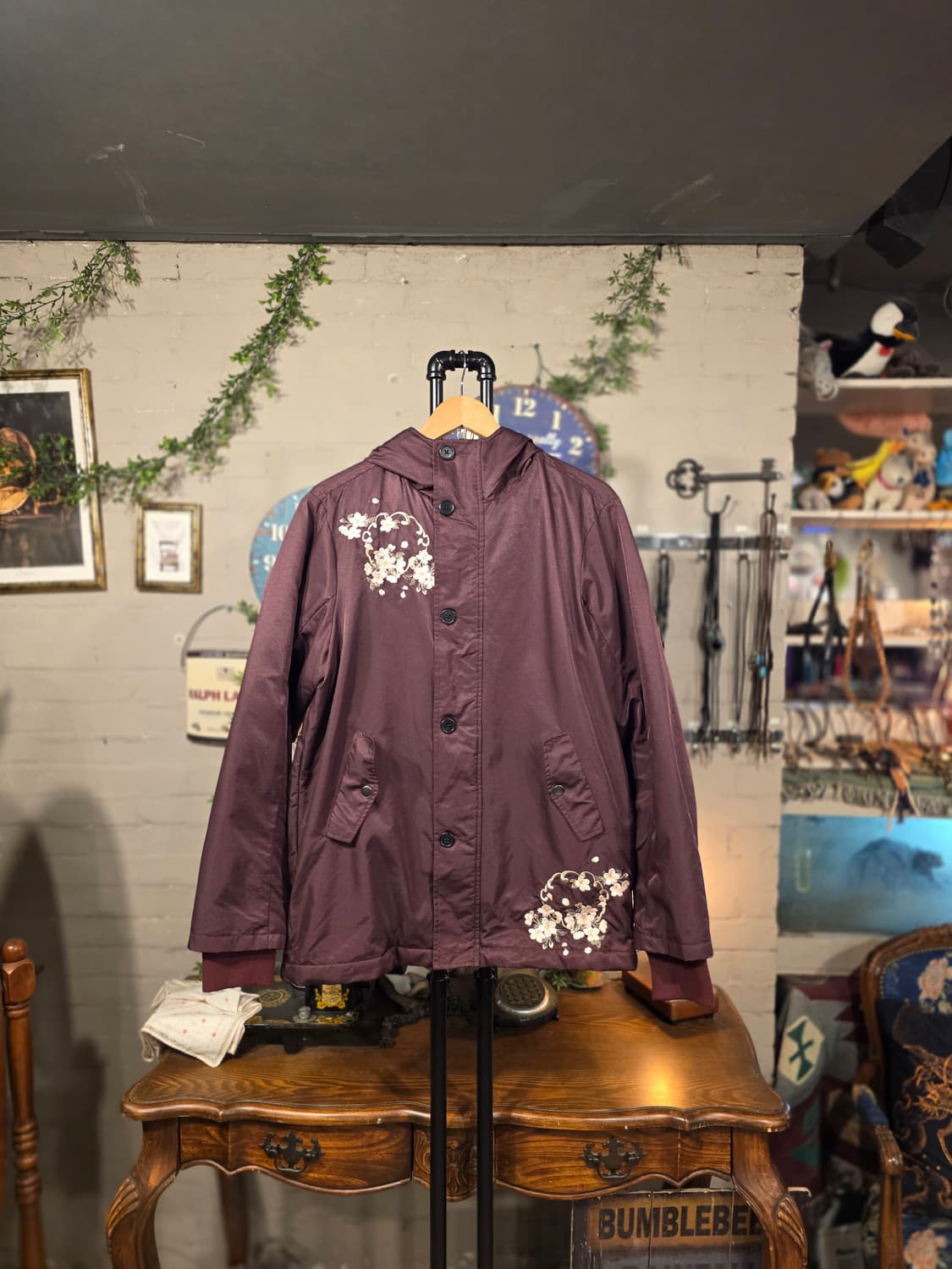 오리엔탈 후드 야상 자켓 (F589) 상품이미지3