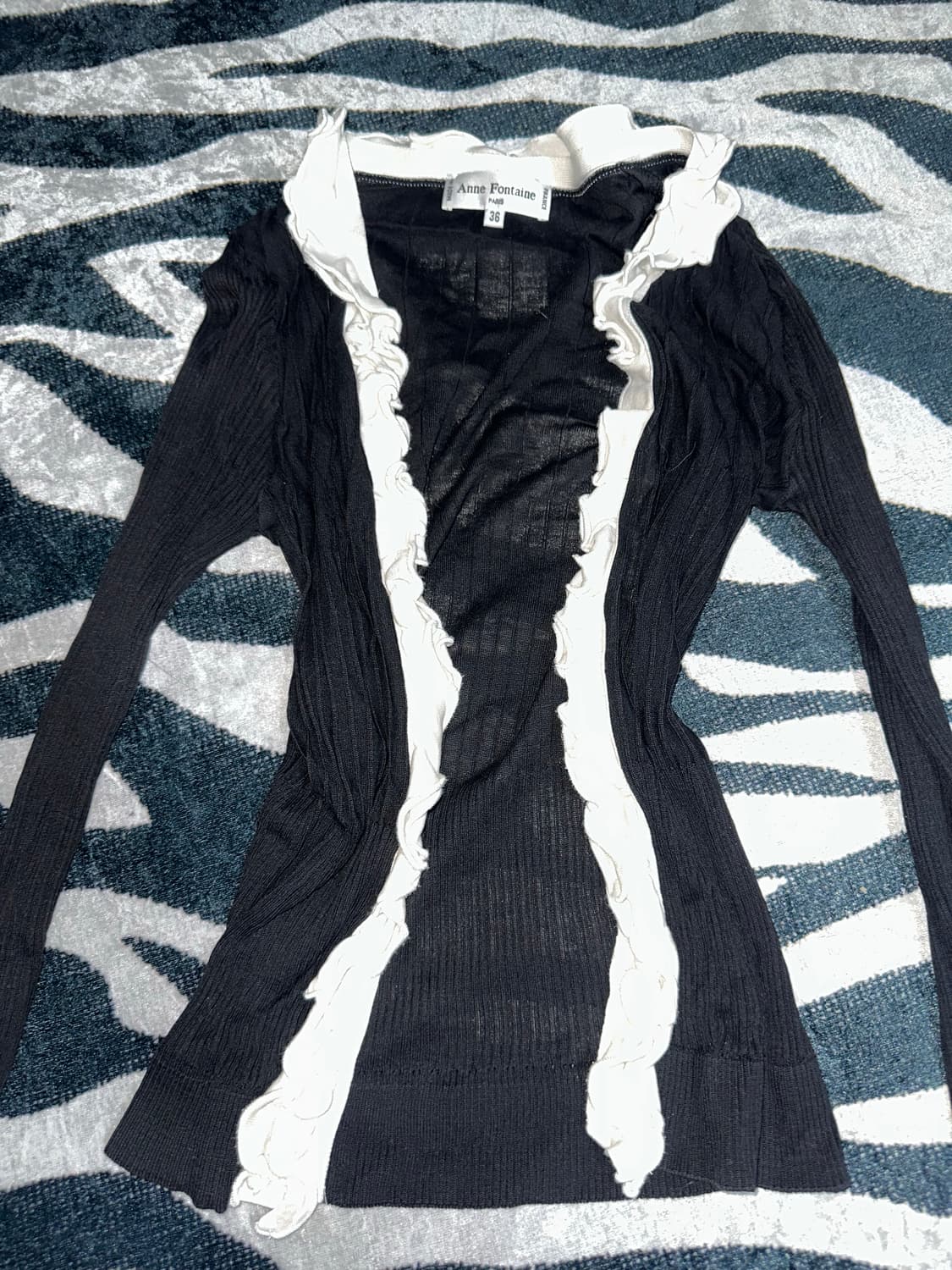 일본빈티지 아카이브엑스 오네갸루 딱붙가디건 오네갸루 히메갸루 상품이미지1