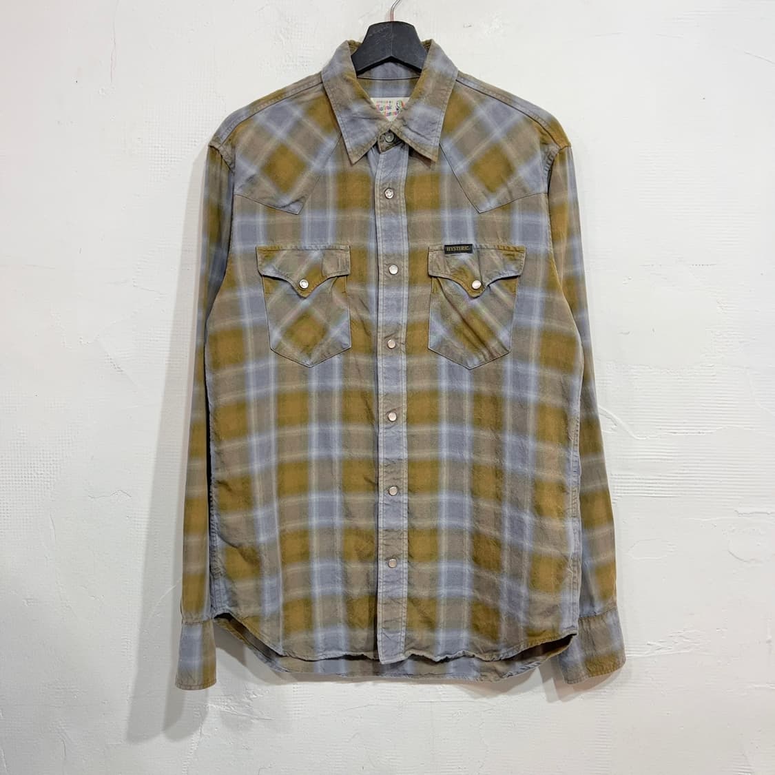 히스테릭글래머 펑크 체크 셔츠 상품이미지2