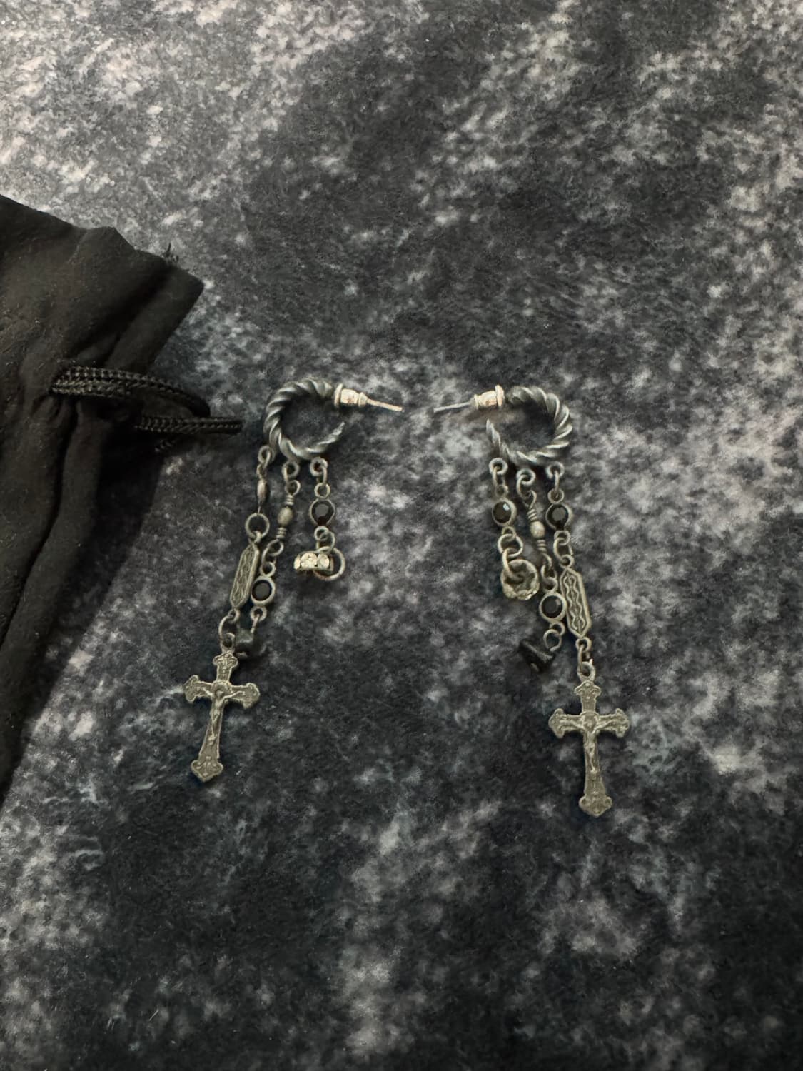 Fuga Archive Cross Layered Piercing 상품이미지1