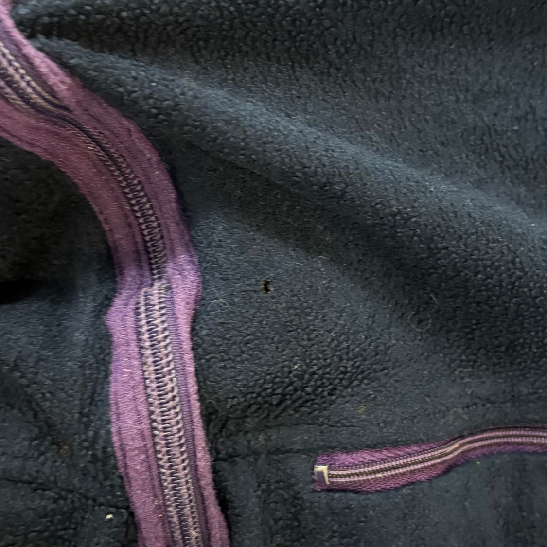 90s USA🇺🇸 파타고니아 딥파일 네이비 옵시디언블루 플럼 상품이미지4