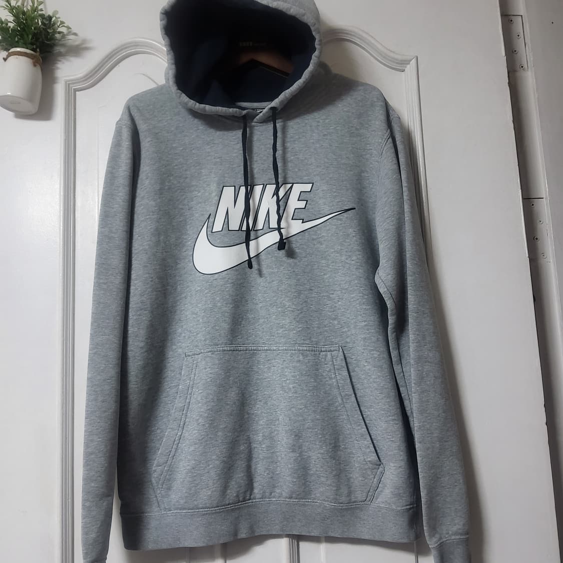 나이키 스우시 회색 그레이  후드티  약기모 상품이미지1