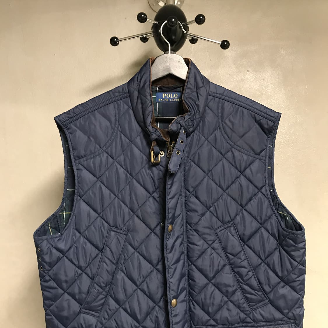 폴로 랄프로렌 퀄팅 베스트 네이비 L 상품이미지2