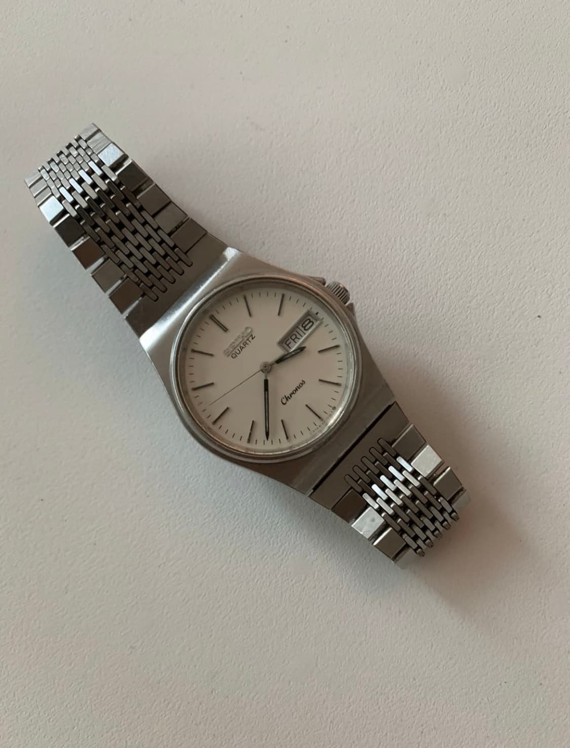 세이코 Seiko 쿼츠 크로노스 079 데이데이트 판매! 상품이미지2