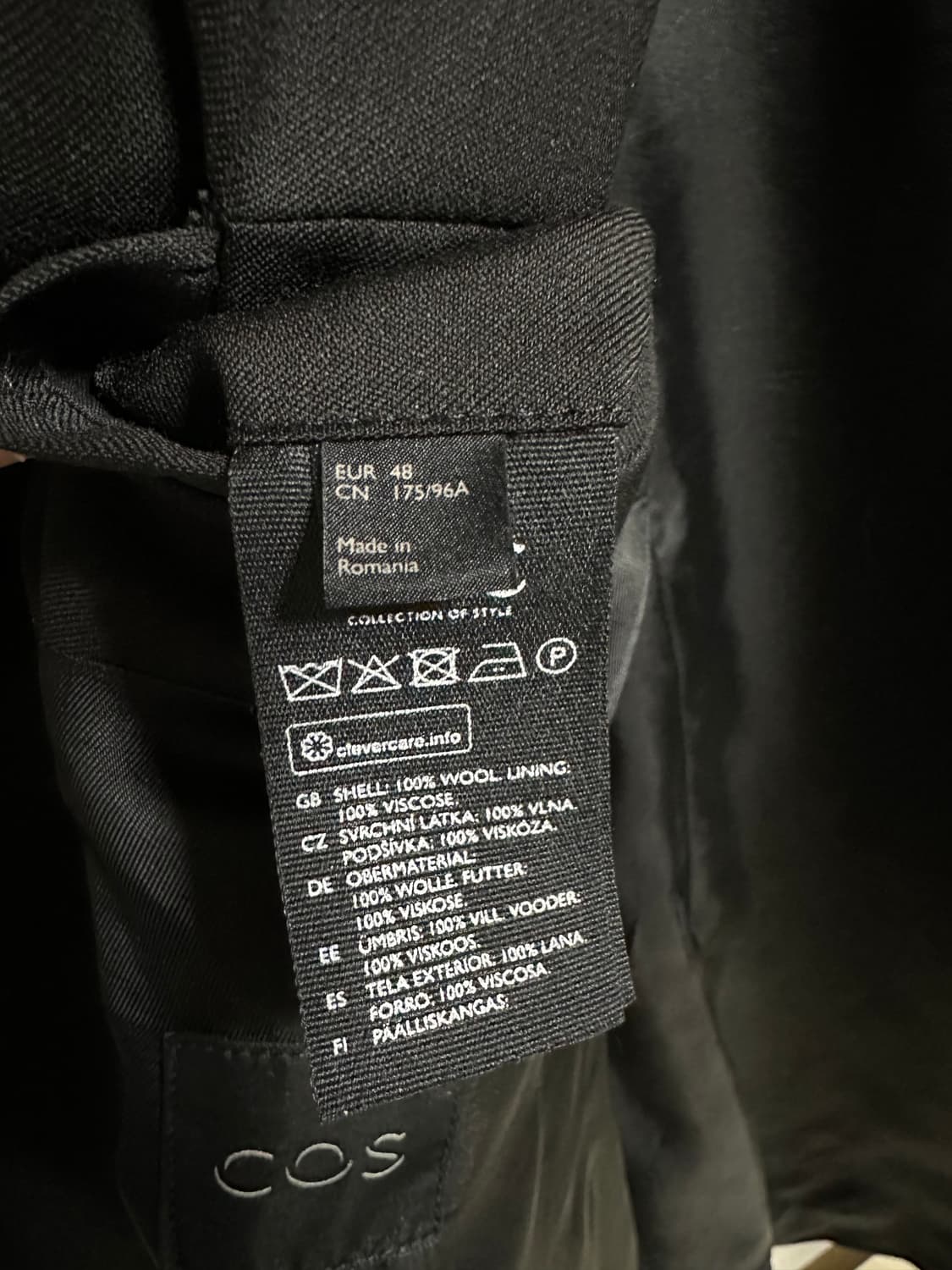 cos 코스 싱글 블레이저 상품이미지3