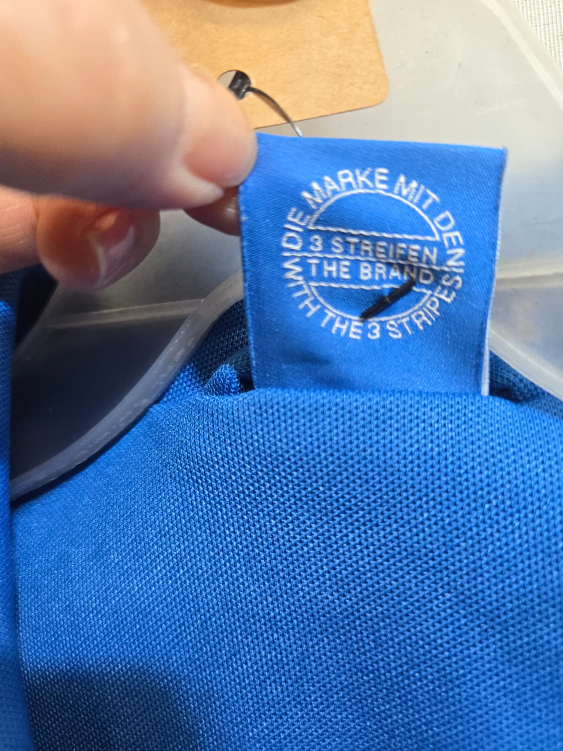 아디다스 블루 저지 트랙탑  상품이미지5