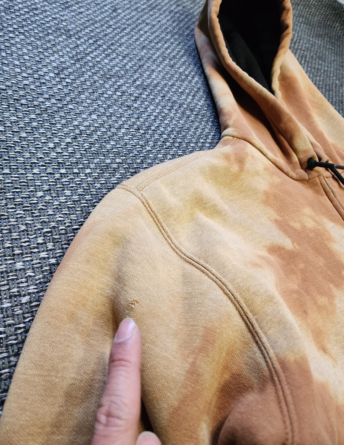 칼하트 타이 다이 후드 집업 M 상품이미지7