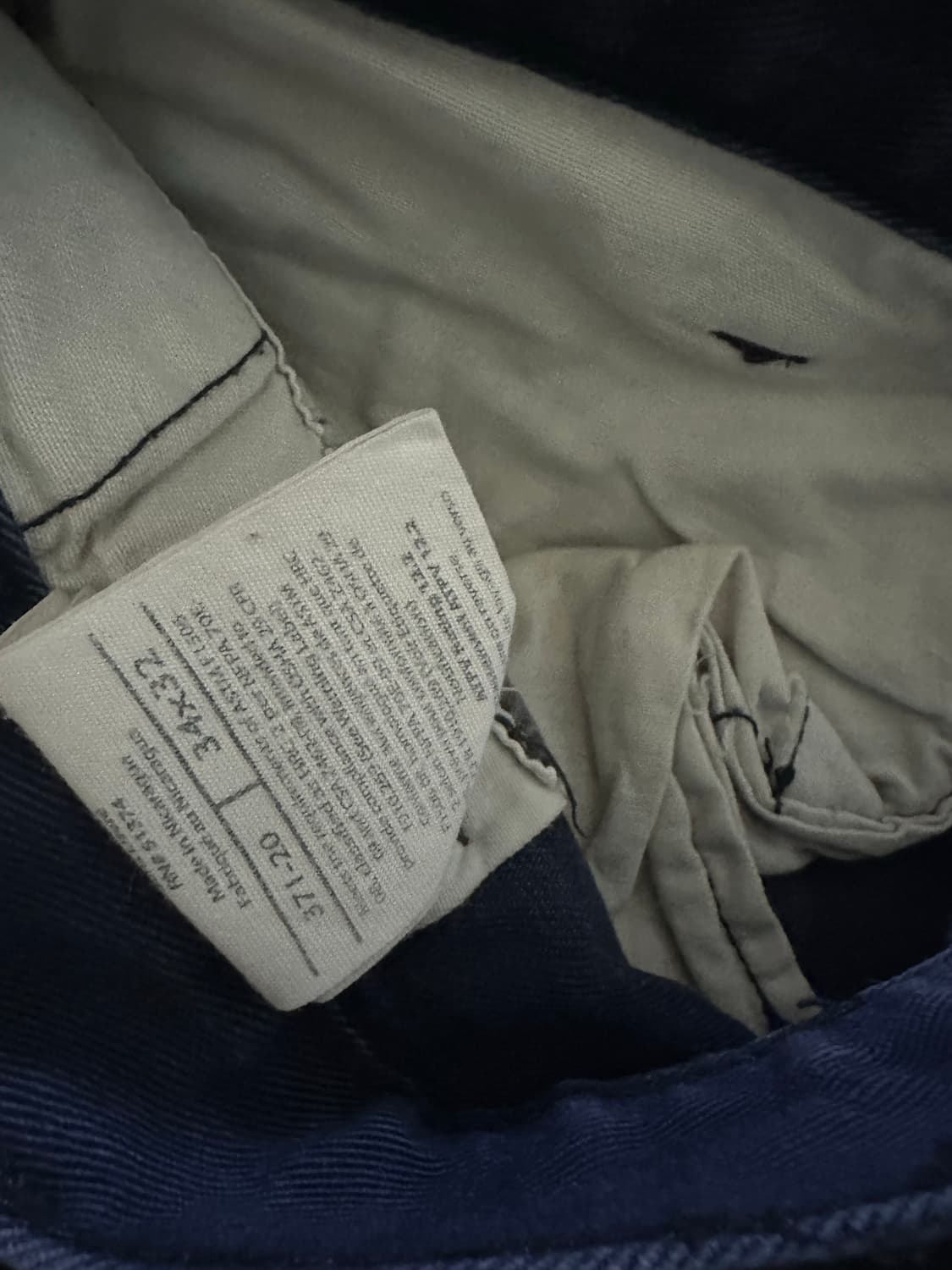 칼하트 FR 리플렉티브 데님 카펜터 워크팬츠 34x32 상품이미지2