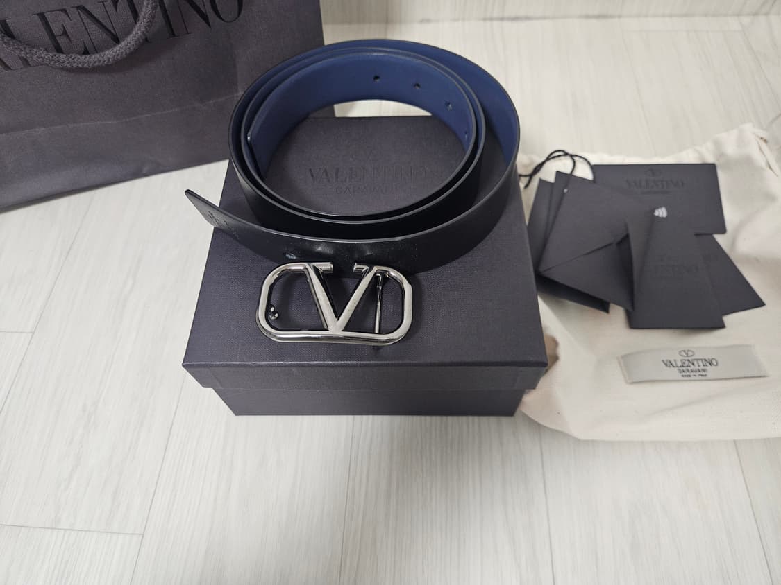 발렌티노 V로고 가바라니 리버서블 벨트 상품이미지2