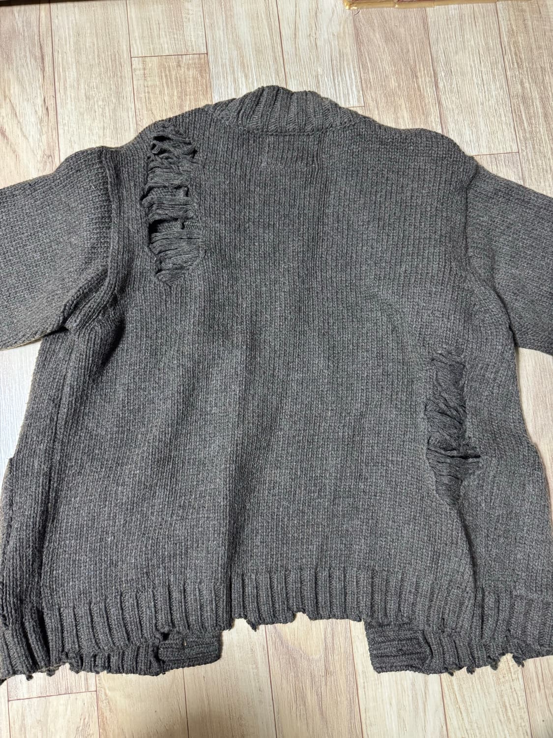 벌스데이수트 데미지 가디건 상품이미지3