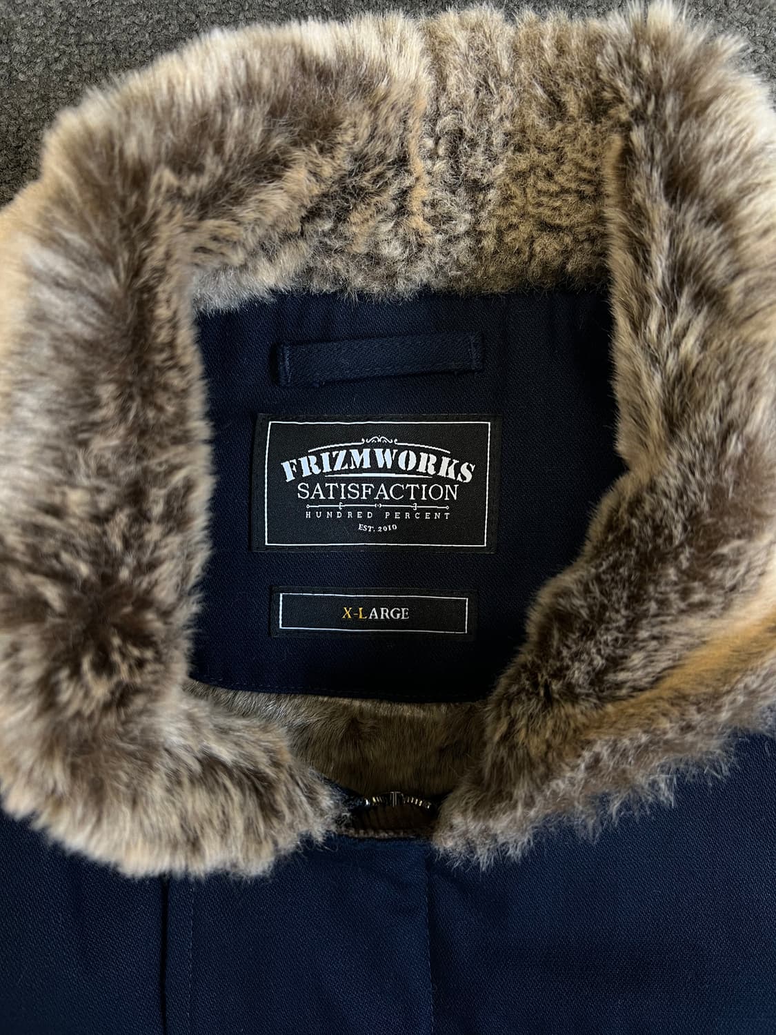 프리즘웍스 EDGAR N-1 덱 자켓 네이비 XL 상품이미지4