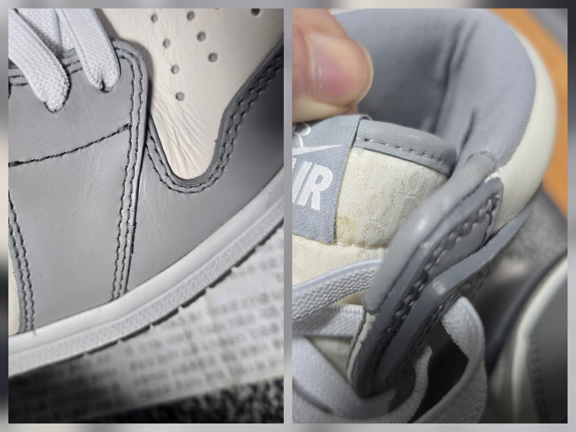 [255 40.5] 에어 조던 1 디올 하이 OG 상품이미지8