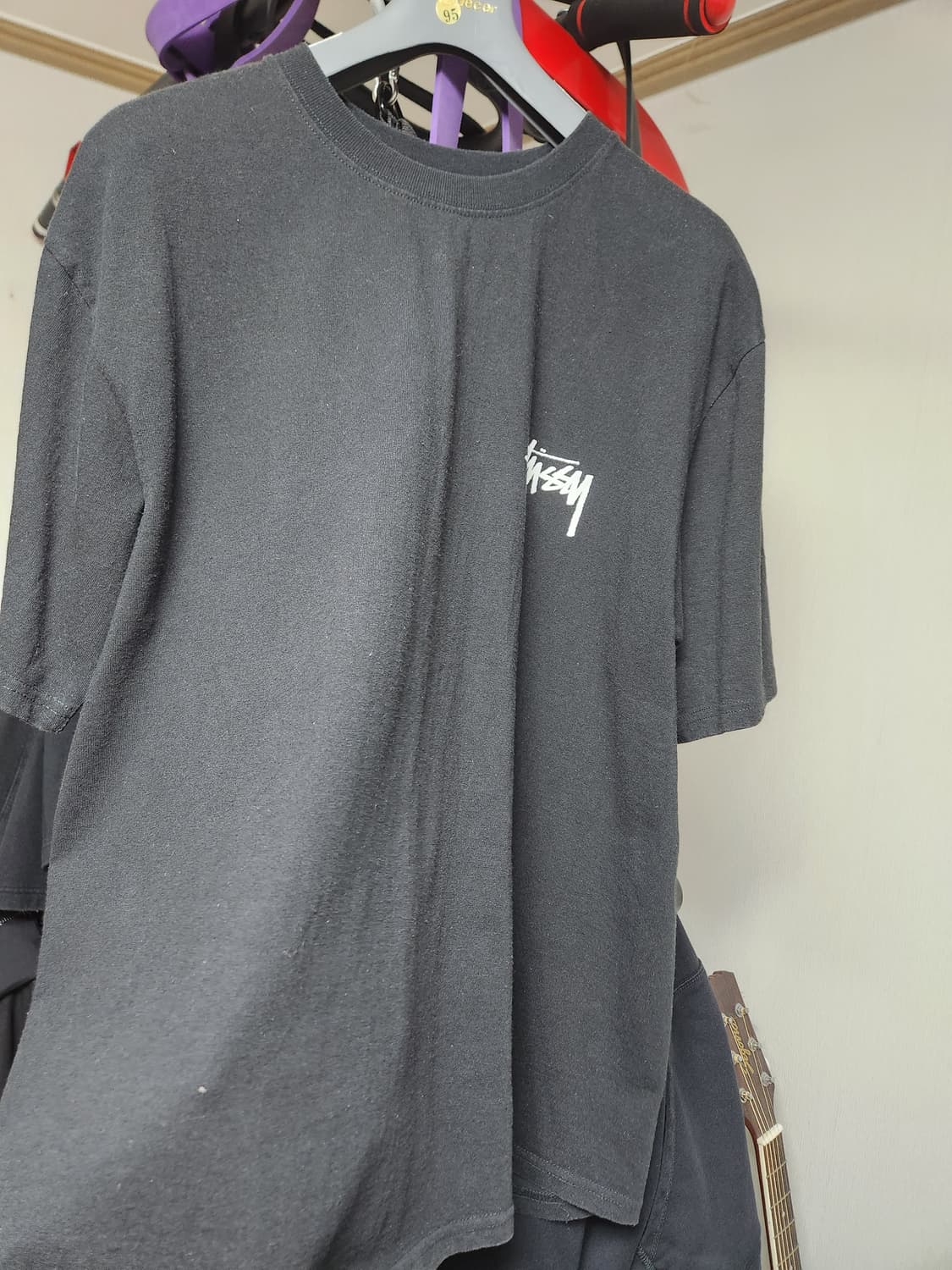 Stussy withered flower tshirt L 상품이미지3