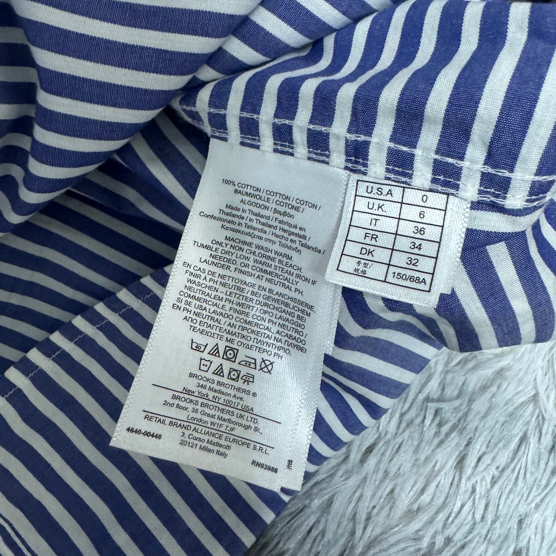 브룩스브라더스 코튼원피스 0사이즈  상품이미지4