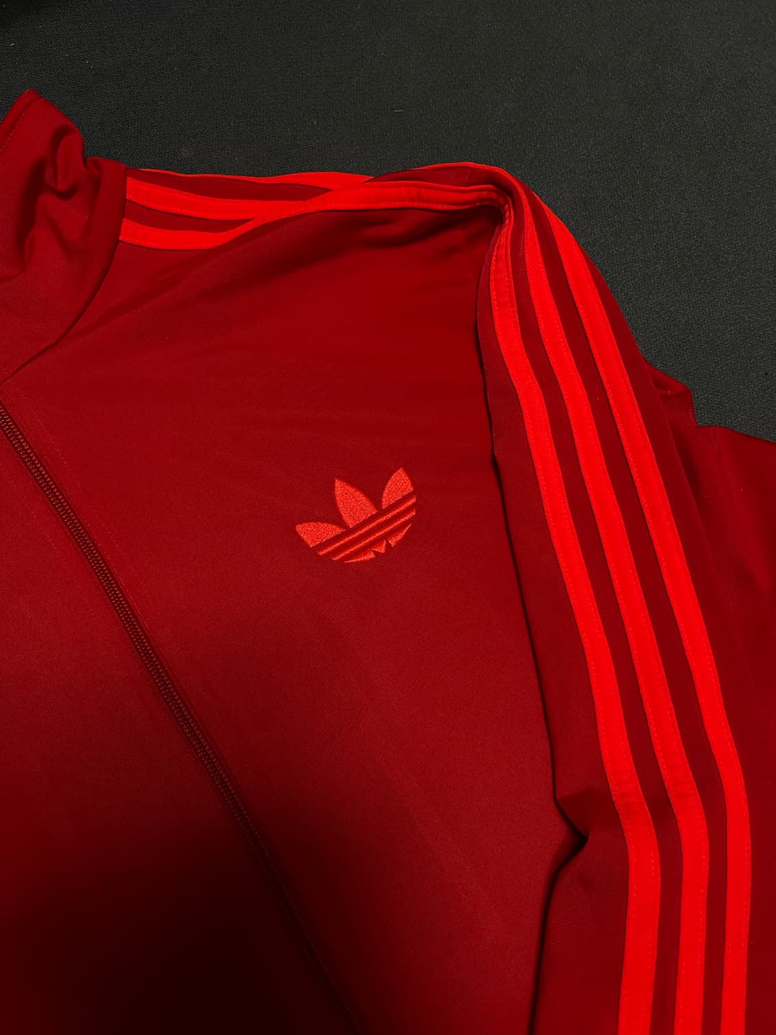 아디다스 구파 레드 홍시 져지 트랙탑 상품이미지1