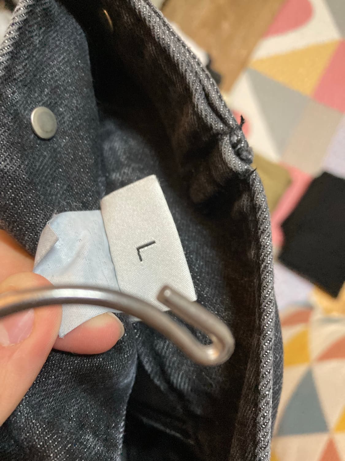 논플로어 프라그먼츠 팬츠 L 상품이미지4