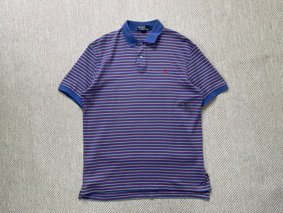 폴로랄프로렌 멀티 스트라이프 PK 폴로셔츠 상품이미지1