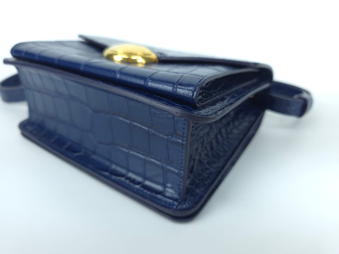 프로엔자슐러 dia day 디아 데이 크로커다일 크로스바디백 네이비
 상품이미지7