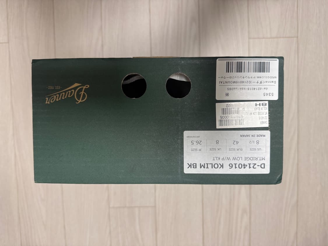 대너 마운틴 릿지 로우 블랙 트래킹 부츠 상품이미지8