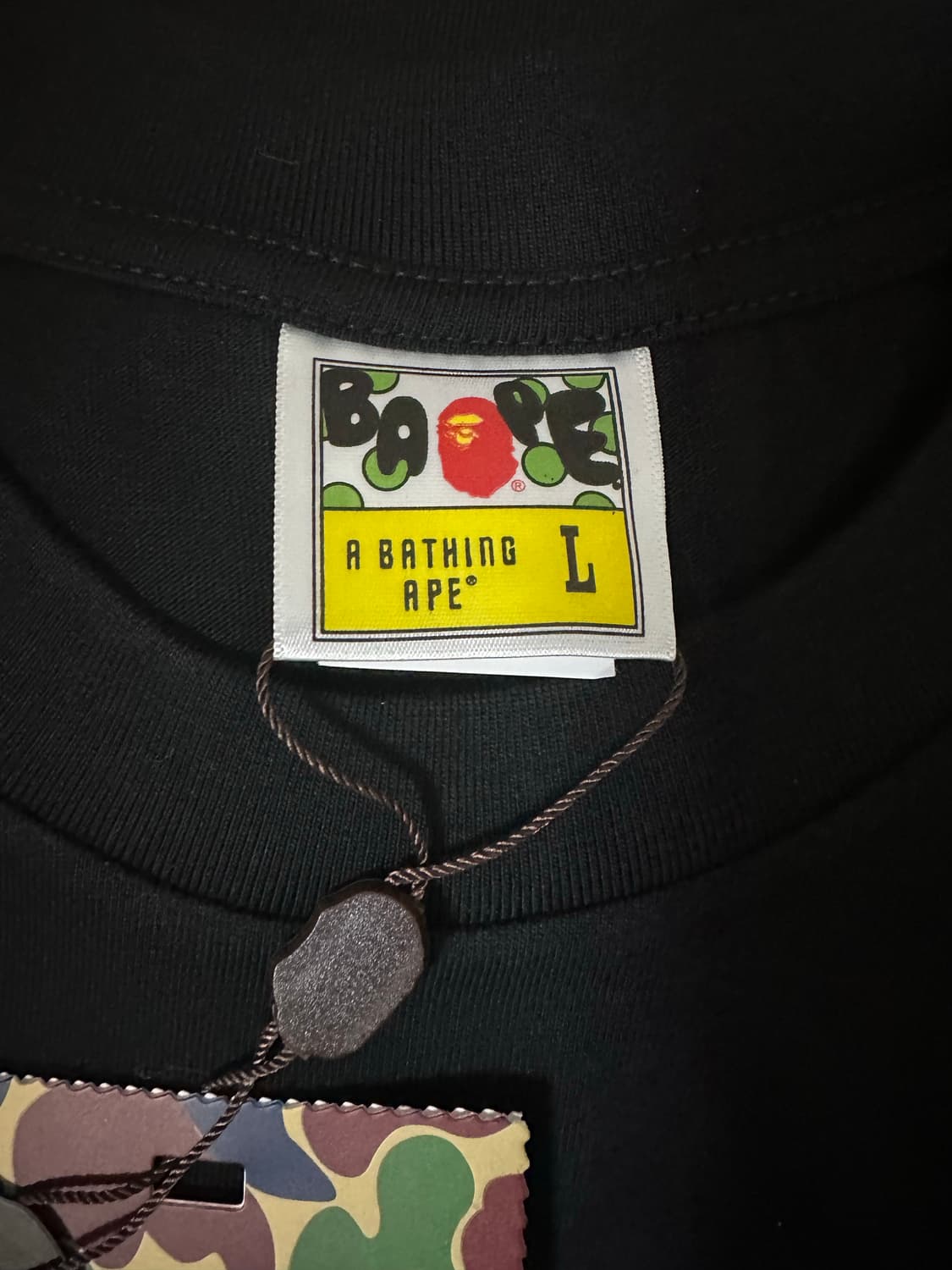 BAPE 카모 티셔츠 L 새상품 상품이미지5